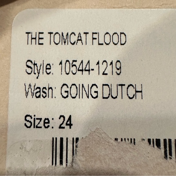 Mother The Tomcat Flood Going Dutch High Rise 28” Inseam Women’s Size 24 - Picture 16 of 16
